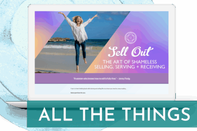 website, graphic and social design for business coach