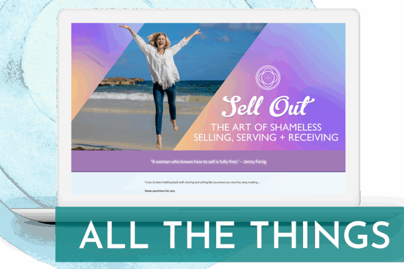 website, graphic and social design for business coach
