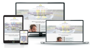 Erica Goss website image of computer, phone, laptop and tablet