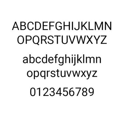 Basic Roboto font for website