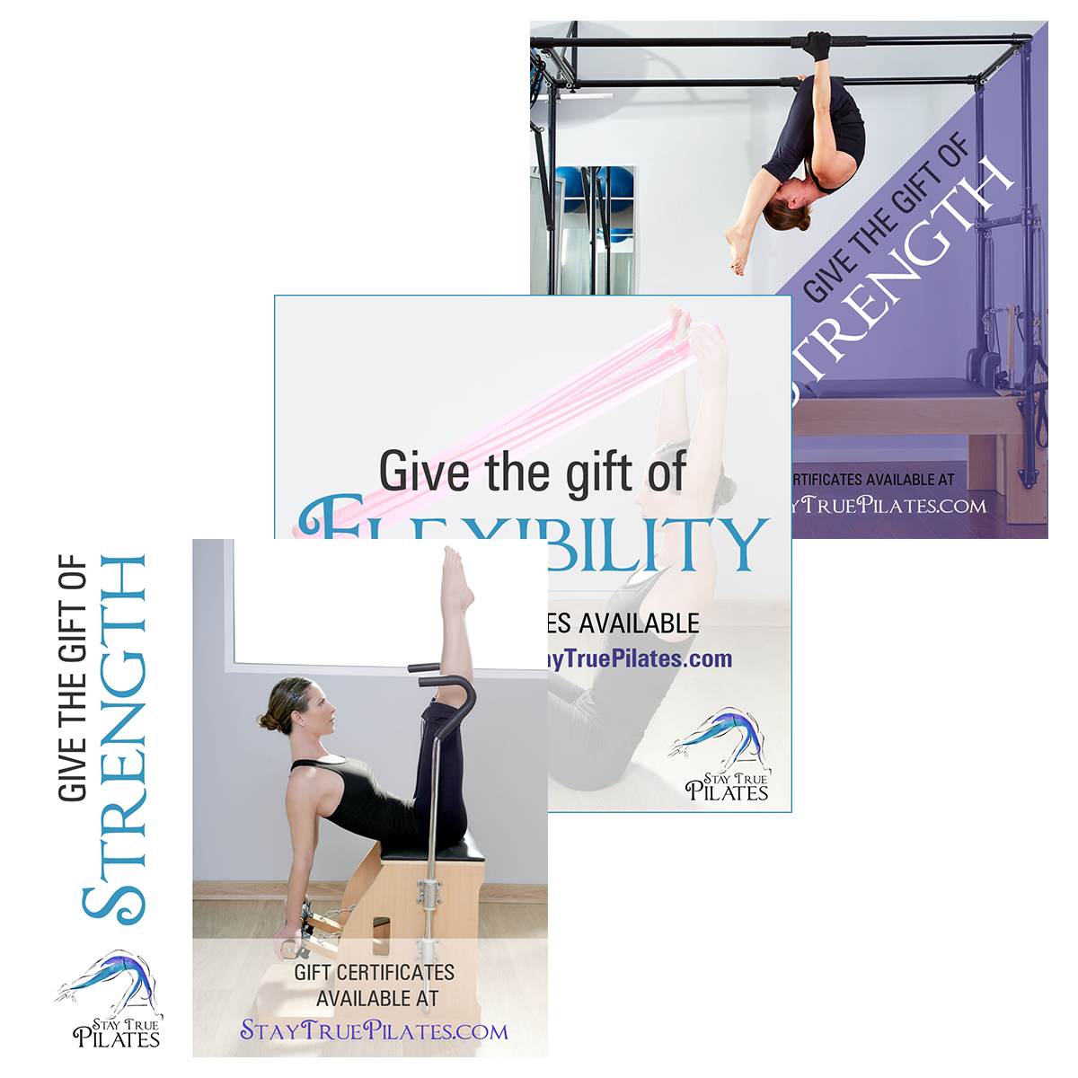 Custom social media graphics for Pilates studio